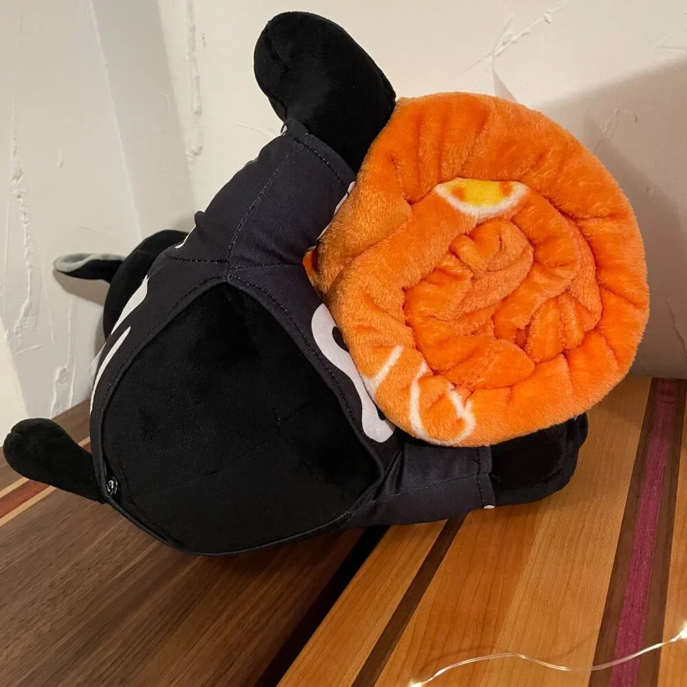 Adorable Kid's Halloween Skeleton Buddy and Throw! NWT